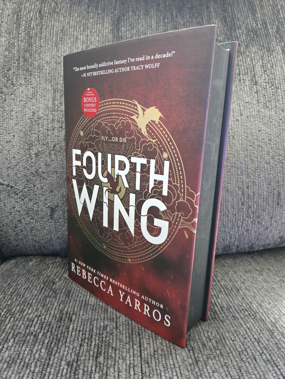 Fourth Wing Holiday Edition By Rebecca Yarros